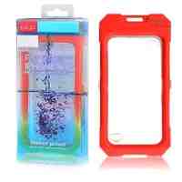 3M Waterproof Protective Hard Case for iPhone 4G Red