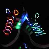 Magic Ultra Bright LED Luminescent Shoelace - Yellow Light