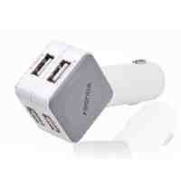 Seenda ICH-01 Portable Smart Mini 4-Port USB Car Charger Adapter for Samsung/iPhone/iPad/Android