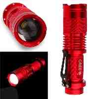 300lm Mini CREE Q5 LED Flashlight Torch Light Lamp