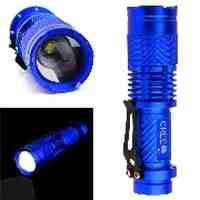 300lm Mini CREE Q5 LED Flashlight Torch Light Lamp