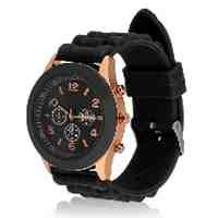 Fashion Silicone  Dial Casual Wrist Watch