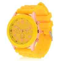 Fashion Silicone  Dial Casual Wrist Watch