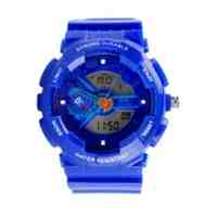 Skmei AD0929 Unisex Fashion Sport Watch Analog/Digital Water Resist Dual Time Multifunction Alarm Led Wrist Watch