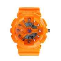 Skmei AD0929 Unisex Fashion Sport Watch Analog/Digital Water Resist Dual Time Multifunction Alarm Led Wrist Watch