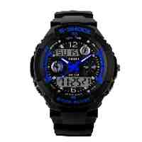 Skmei AD0931 Men's Military Sports Watch Multifunction Multi-colour LED Digital Waterproof Alarm Wrist Watch