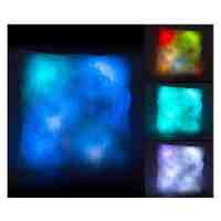 Flashing LED Light Plush Cushion Pillow Throw Pillow Size L