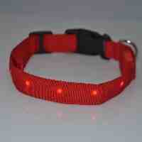 LED Flashing Lights Dog Collar