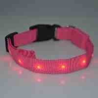 LED Flashing Lights Dog Collar