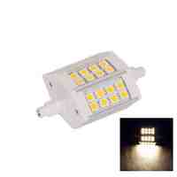 LED-5020 R7S 5W 5050SMD 24-LED 400-450LM LED Corn Light Lamp Bulb, 2800-3200K Yellow Light