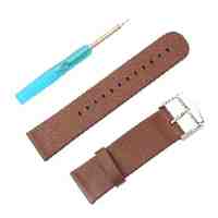 Genuine Leather Classic Buckle Replacement Watch Band Strap for Apple Watch 38MM