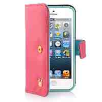 Crown Wallet Phone Case Cover for Apple iPhone 5 & 5s