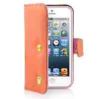 Crown Wallet Phone Case Cover for Apple iPhone 5 & 5s