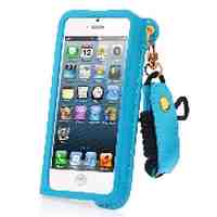 Lanyard Leather Phone Case Cover for iphone 5 5S