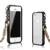 Aluminum Bumper Case Mechanical Arm for Apple Iphone 5/5s 