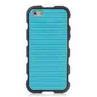 Fashion Stripe Pattern Silicone Back Case for iPhone 5 5C