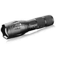 LED Flashlights / Handheld Flashlights LED 3 / 5 Mode 2200/2000/1000/3000 Lumens Adjustable Focus Cree XM-L T6 18650 / AAA Multifunction -