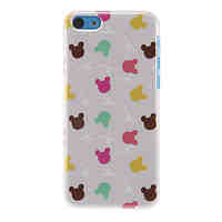 Colorful Rabbits Pattern Hard Case for iPhone 5C