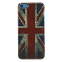 Retro the Union Jack Pattern Hard Case for iPhone 5C