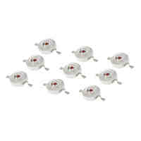 3W 210LM Red Light LED Chip (2.2-2.4V10 pcs)