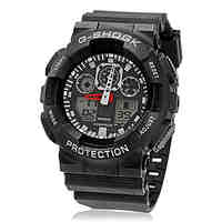 Man's Watch Sports Multi-Function LCD Display
