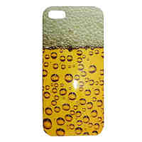 Beer Bubble Pattern ABS Back Case for iPhone 5/5S