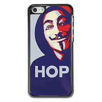 Hop Man Pattern Aluminous Hard Case for iPhone 5C