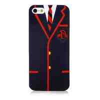 Business Suit Pattern Back Case for iPhone 5/5S