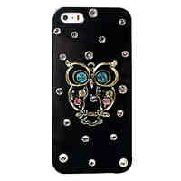 Colorful Jewel Owl Pattern Back Case for iPhone 5/5S