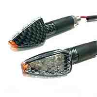 Motorcycle LED Turn Signal Indicator Snakeskin Grain