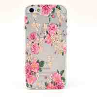 Exquisite Design Flower Pattern Hard Cover Case for iPhone 5/5S