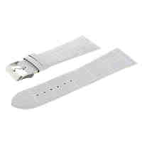 22mm Women's White PU Watch Band