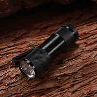 Rechargeable 1-Mode 9xXP-G2 Waterproof LED FlashLight(3xAAA120LM)