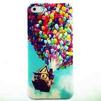 Colorful Balloons Pattern PC Hard Case Frame for iPhone 5/5S 