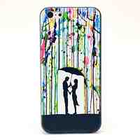 The Raining Lover Pattern Hard Case for iPhone 5C