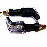 Motorcycle 12 LED Light Ox horn shape Turn Signal Indicator 