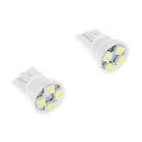 2X T10 1210 4SMD White Car LED Light