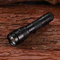 LED 395nm 5-Mode Ultraviolet UV Flashlight with Clip(1x18650)