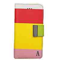 Luxury Pattern Wallet Leather Case for iPhone 5C(Assorted Colors)