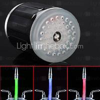 Battery-Free Colorful  RGB LED Faucet Light 