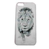 The Powerful Lion Pattern PC Back Case for iPhone 5C