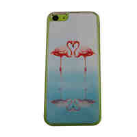 Beautiful Flamingos Pattern PC Back Case for iPhone 5C