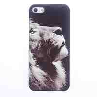 Unique Lion Pattern Aluminium Hard Case for iPhone 5/5S