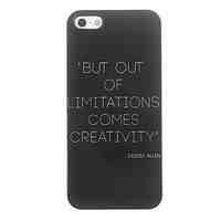 Out of Limitations Design Aluminium Hard Case for iPhone 5/5S