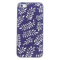 Unique Leaf Design Aluminium Hard Case for iPhone 5/5S