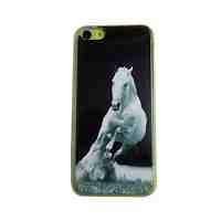 Mercedes Benz Horse Pattern PC Back Case for iPhone 5C