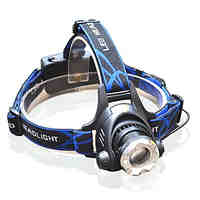 Waterproof Zoomable 1600 LM CREE XML T6 LED Headlamp Flashlight