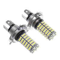 H4 120x3528SMD White Light LED for Headlight Bulb (2pcs)