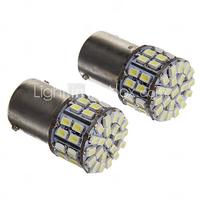 1156 3W 50-LED 50LM 6000K 3020-SMD Cool White Light LED Bulb for Car(12V2pcs)