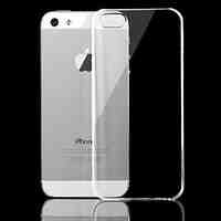 Ultrathin Transparent PC Back Case for iPhone 5/5S